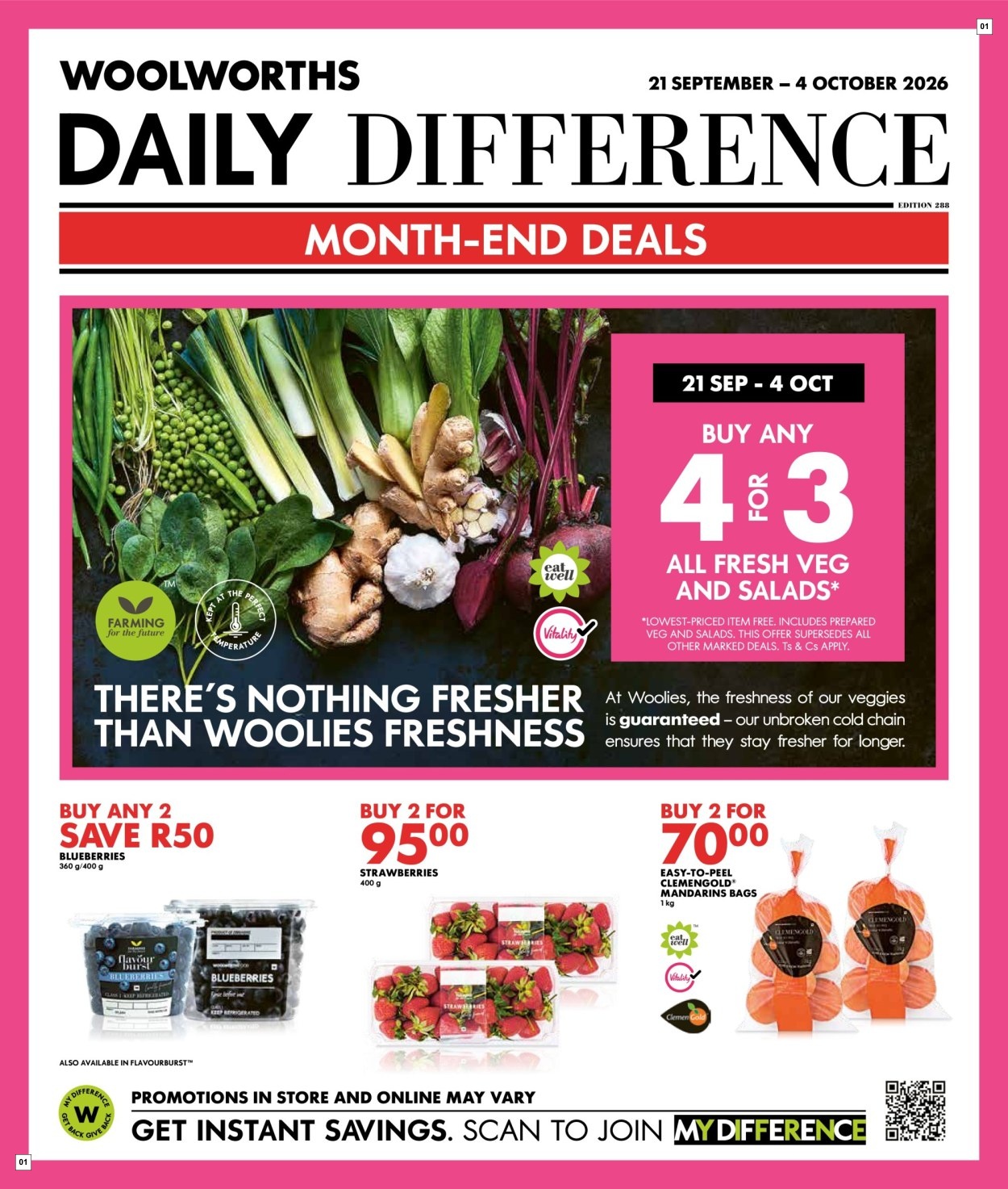 Woolworths Daily Difference