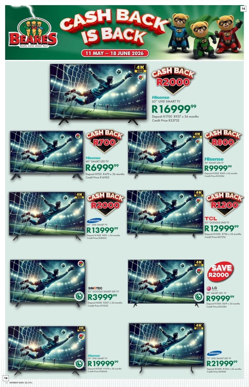Beares Specials 11 May - 18 Jun - Page 14