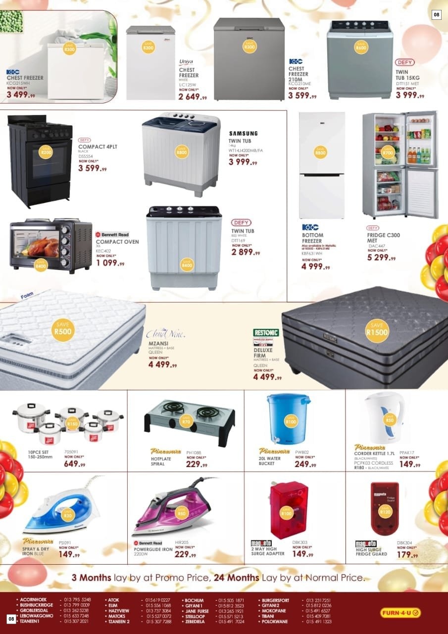 Furn 4 U Specials 01 Aug - 31 Aug - Page 8