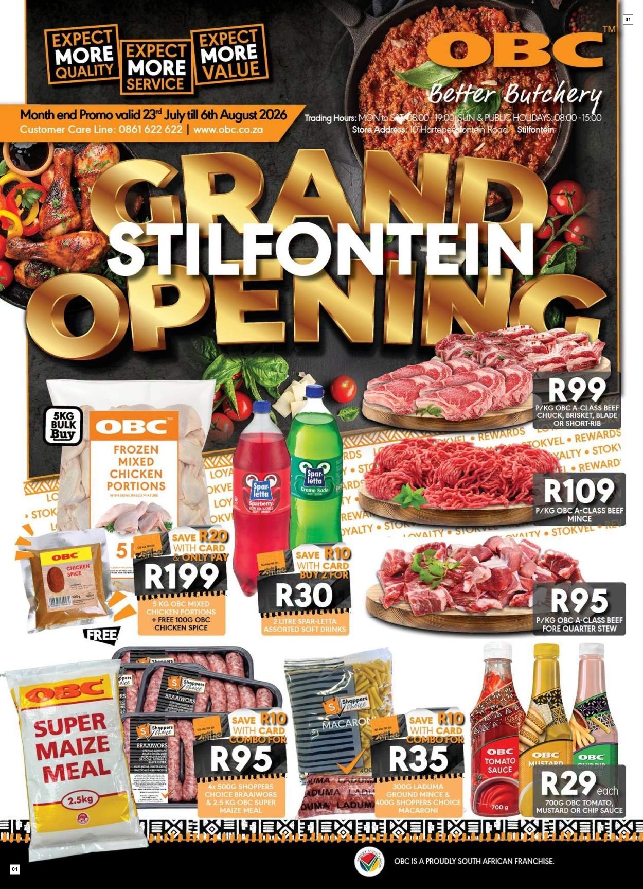 OBC Specials 23 Jul - 06 Aug
