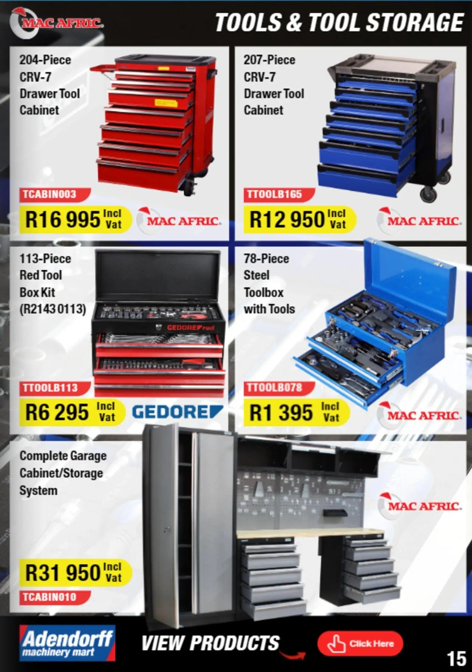 Adendorff Welding Catalogue - Page 17