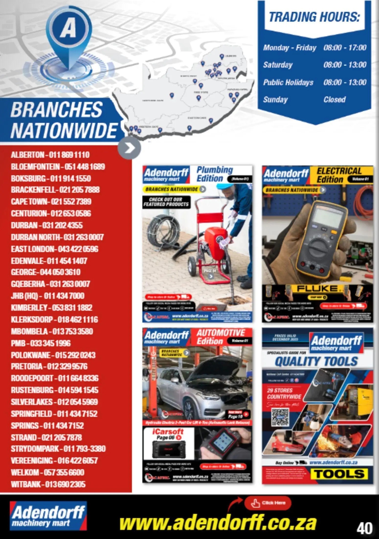 Adendorff Welding Catalogue - Page 42