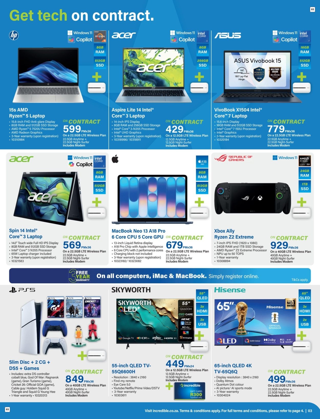 Incredible Connection Specials 01 May - 31 May - Page 3