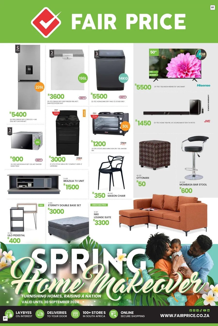 Fair Price Specials 01 Sept - 30 Sept
