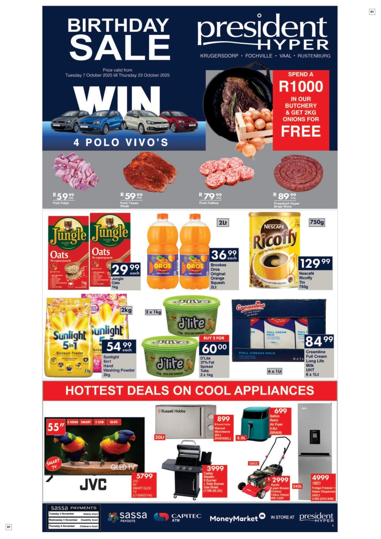 President Hyper Specials 07 Oct - 23 Oct