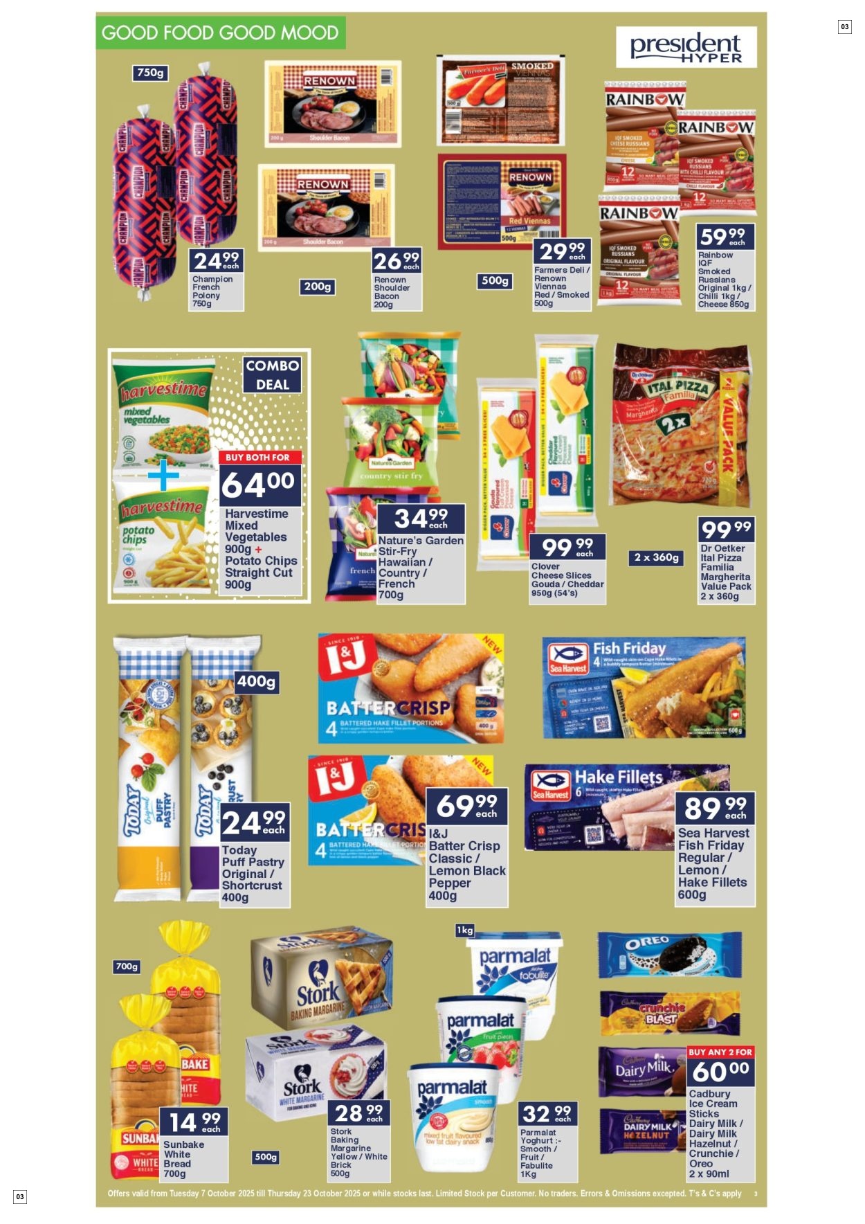 President Hyper Specials 07 Oct - 23 Oct - Page 3