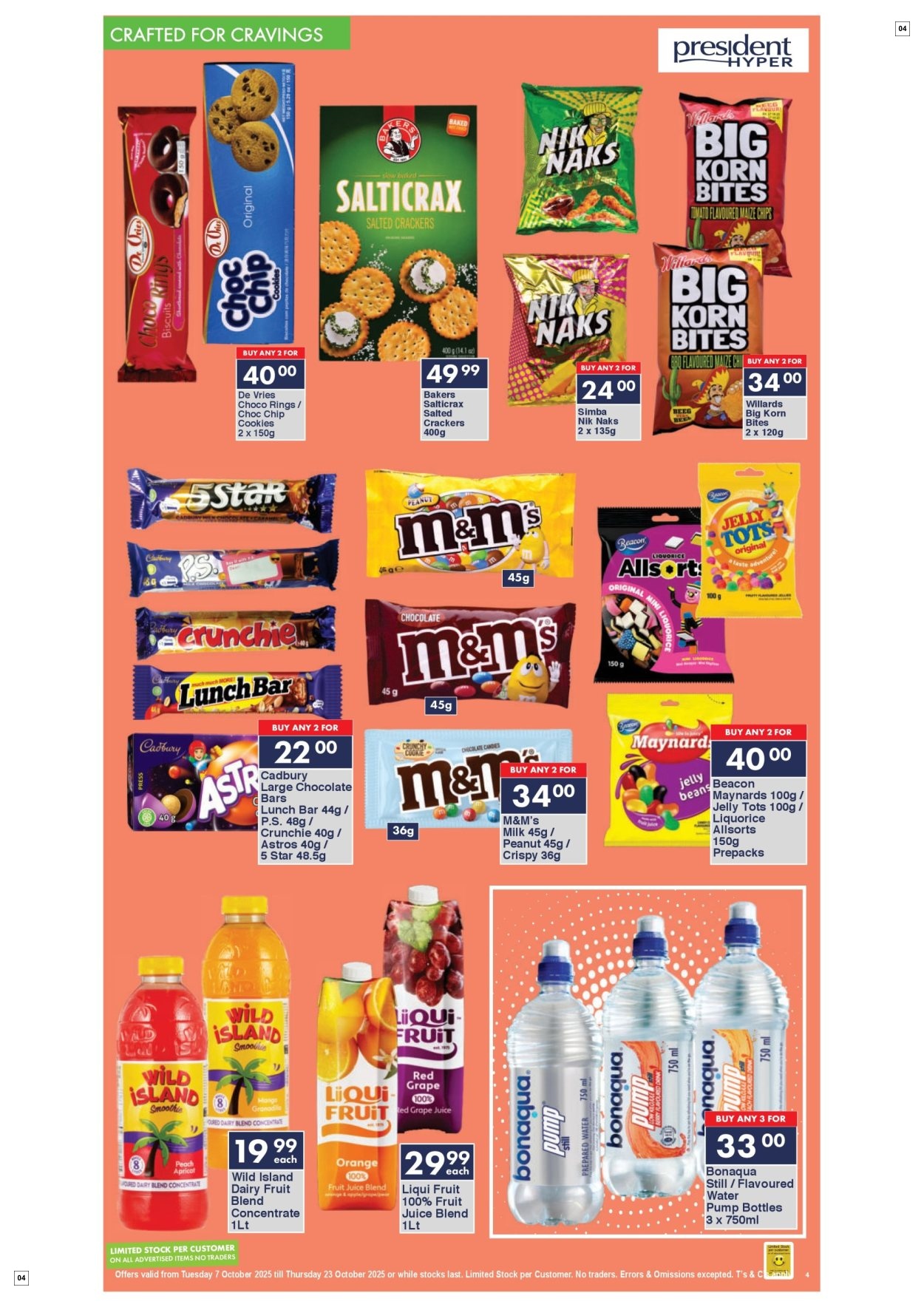 President Hyper Specials 07 Oct - 23 Oct - Page 4
