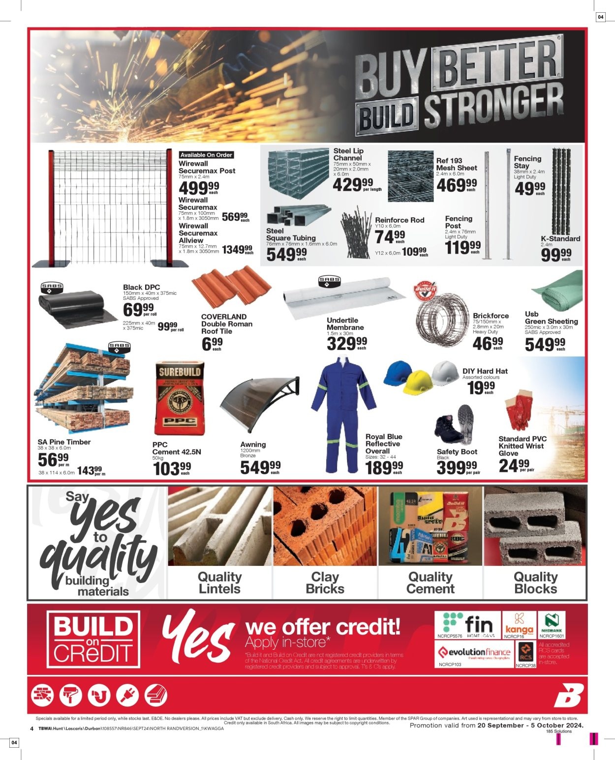 Build It Specials 20 Sept - 05 Oct - Page 4