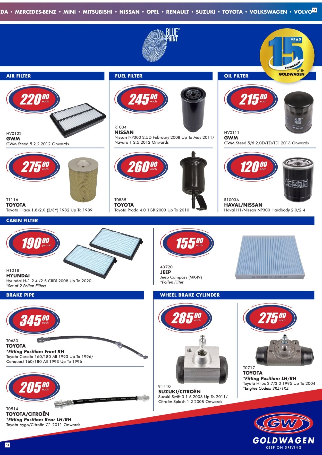 Goldwagen Specials 01 Apr - 31 May - Page 13