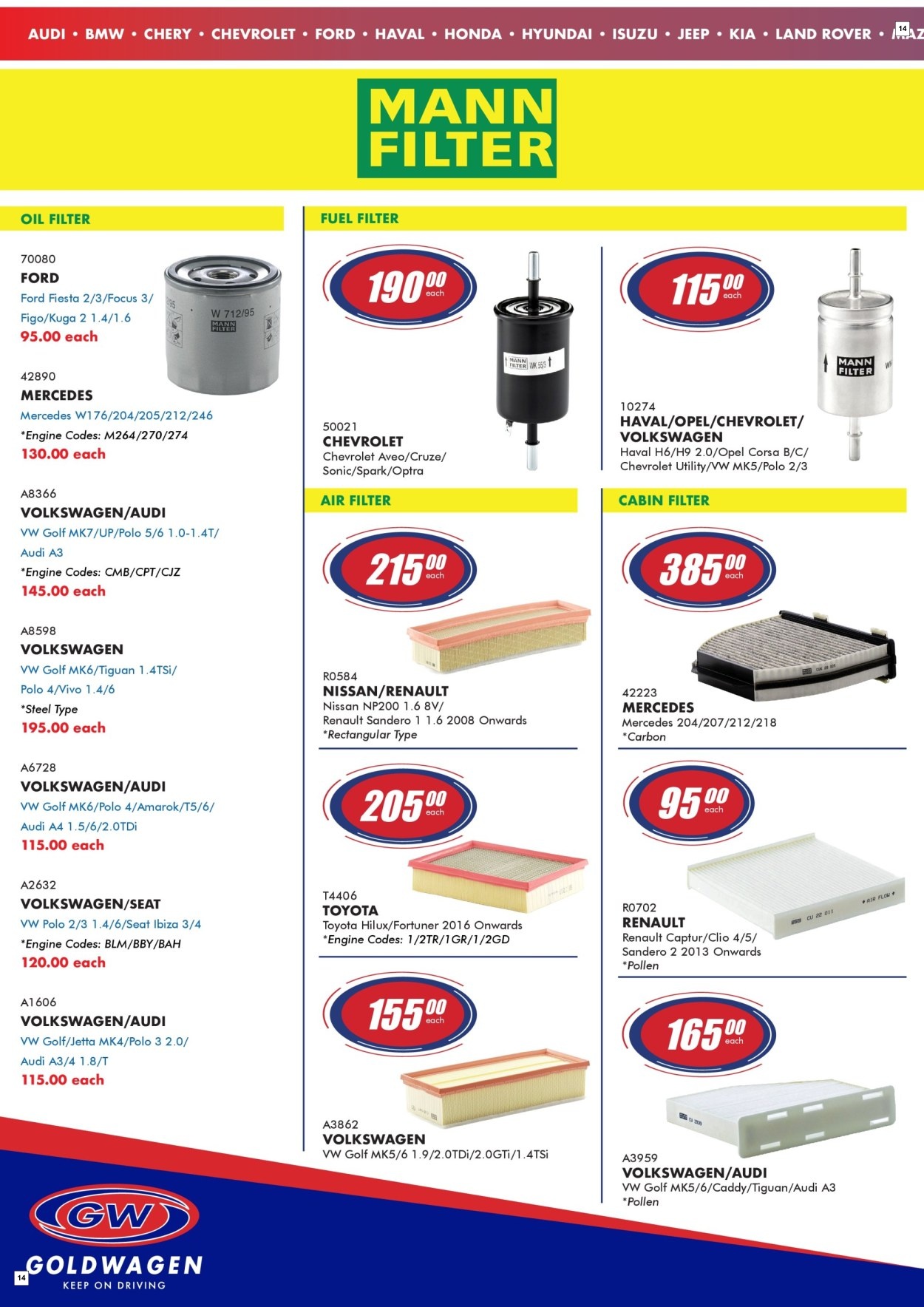 Goldwagen Specials 01 Apr - 31 May - Page 14