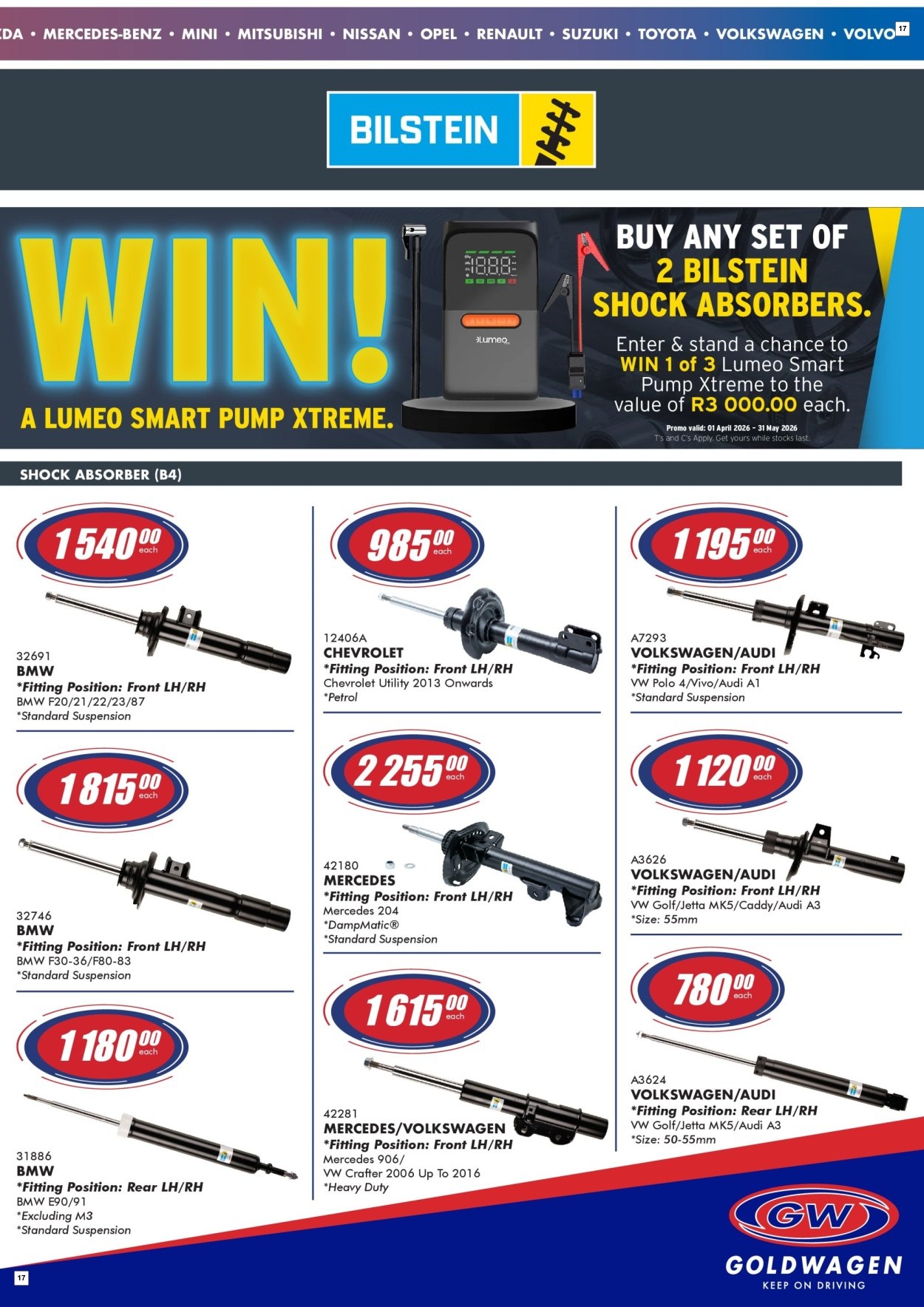 Goldwagen Specials 01 Apr - 31 May - Page 17