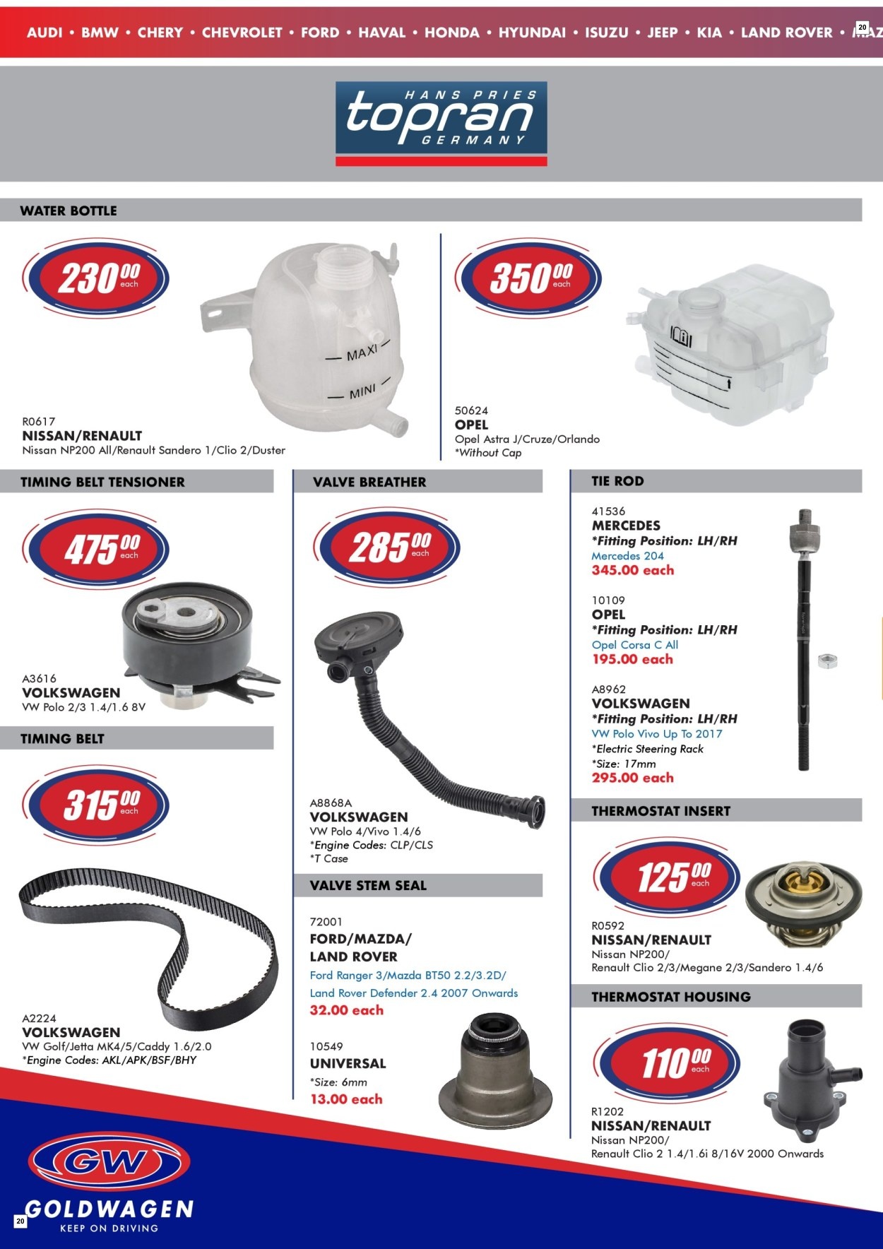 Goldwagen Specials 01 Apr - 31 May - Page 20