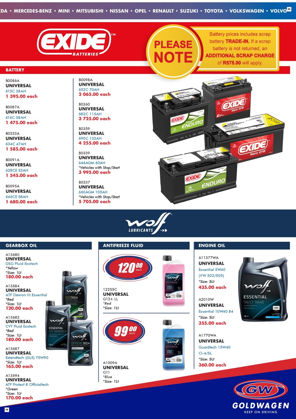 Goldwagen Specials 01 Apr - 31 May - Page 9