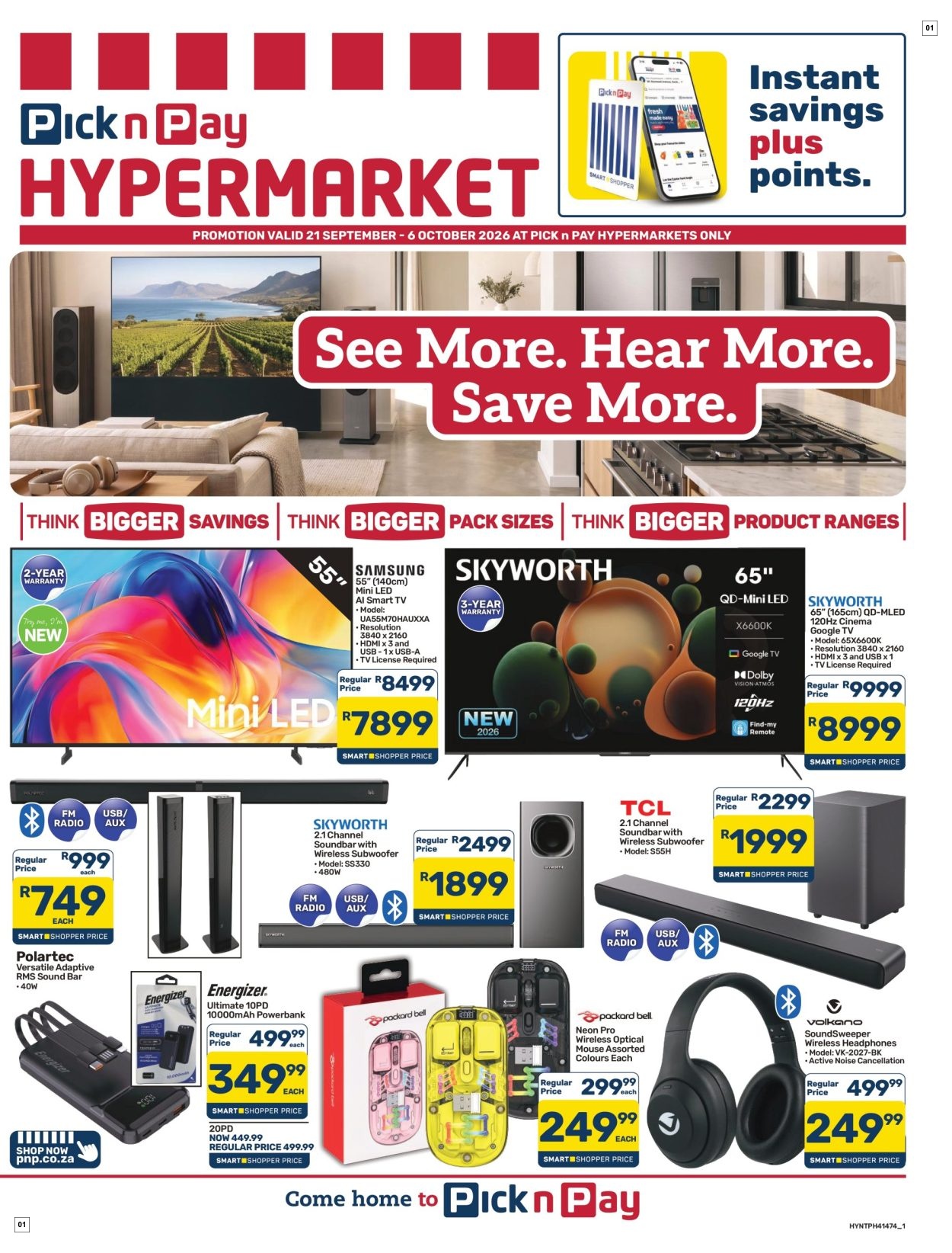 Pick N Pay Hypermarket Hypermarket Specials