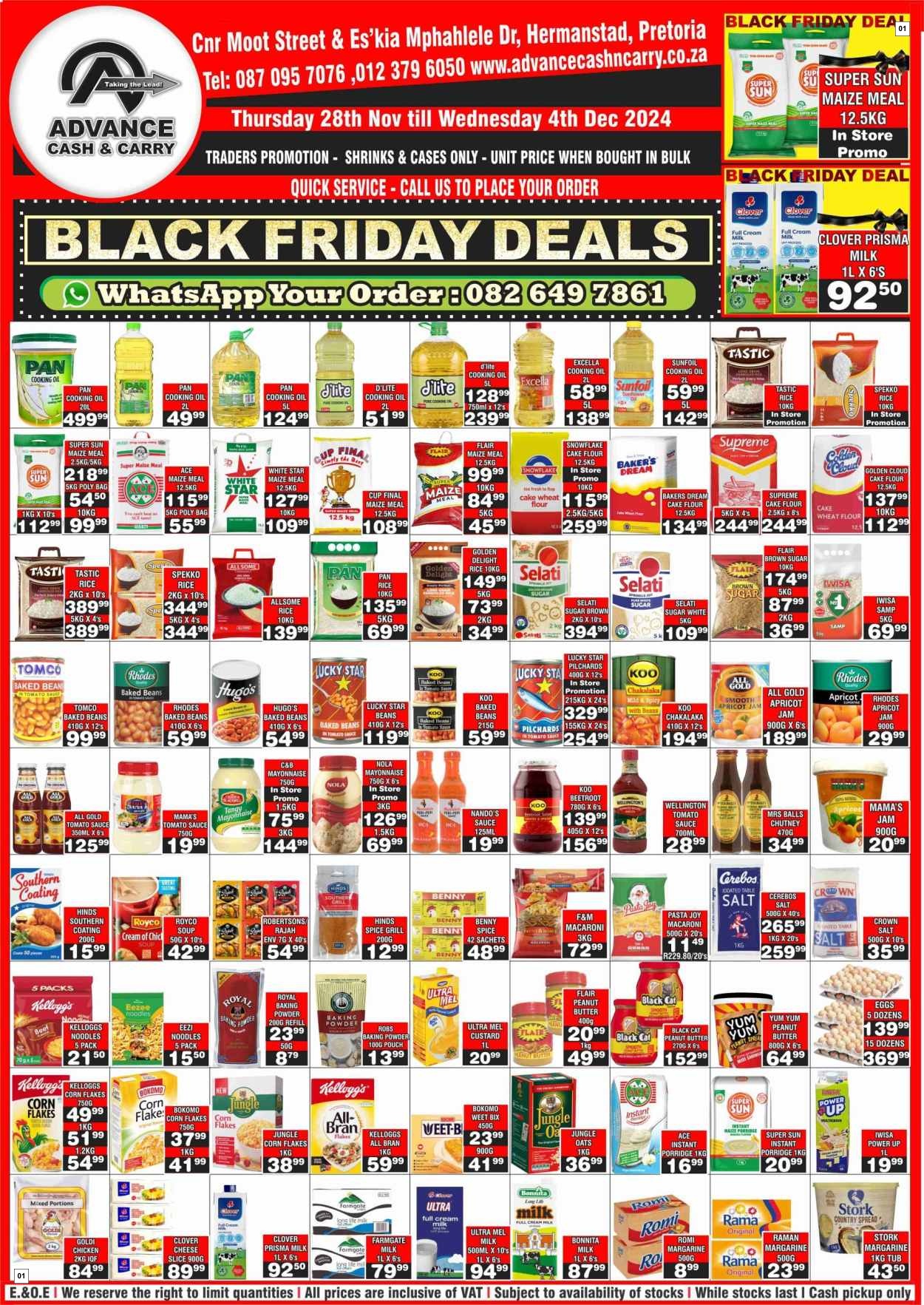 Advance Cash & Carry Catalogue - More Bang for Your Buck!