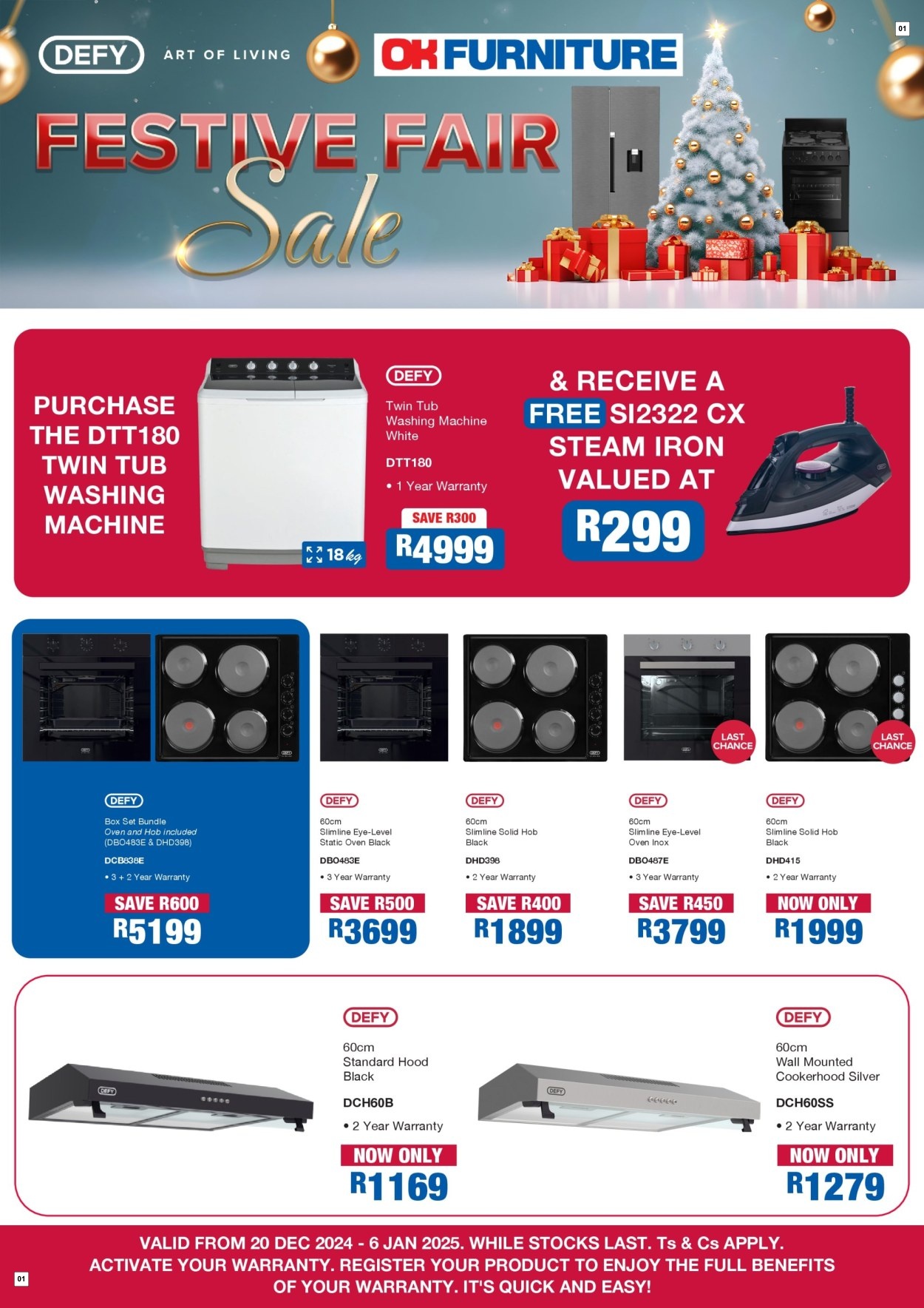OK Furniture Specials 20 Dec - 06 Jan