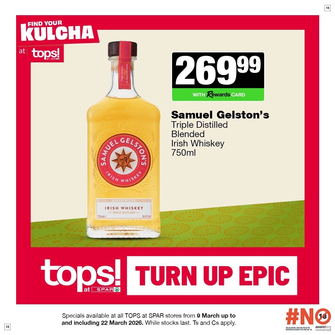 Tops At Spar Fortune Flavours the Bold - Page 15