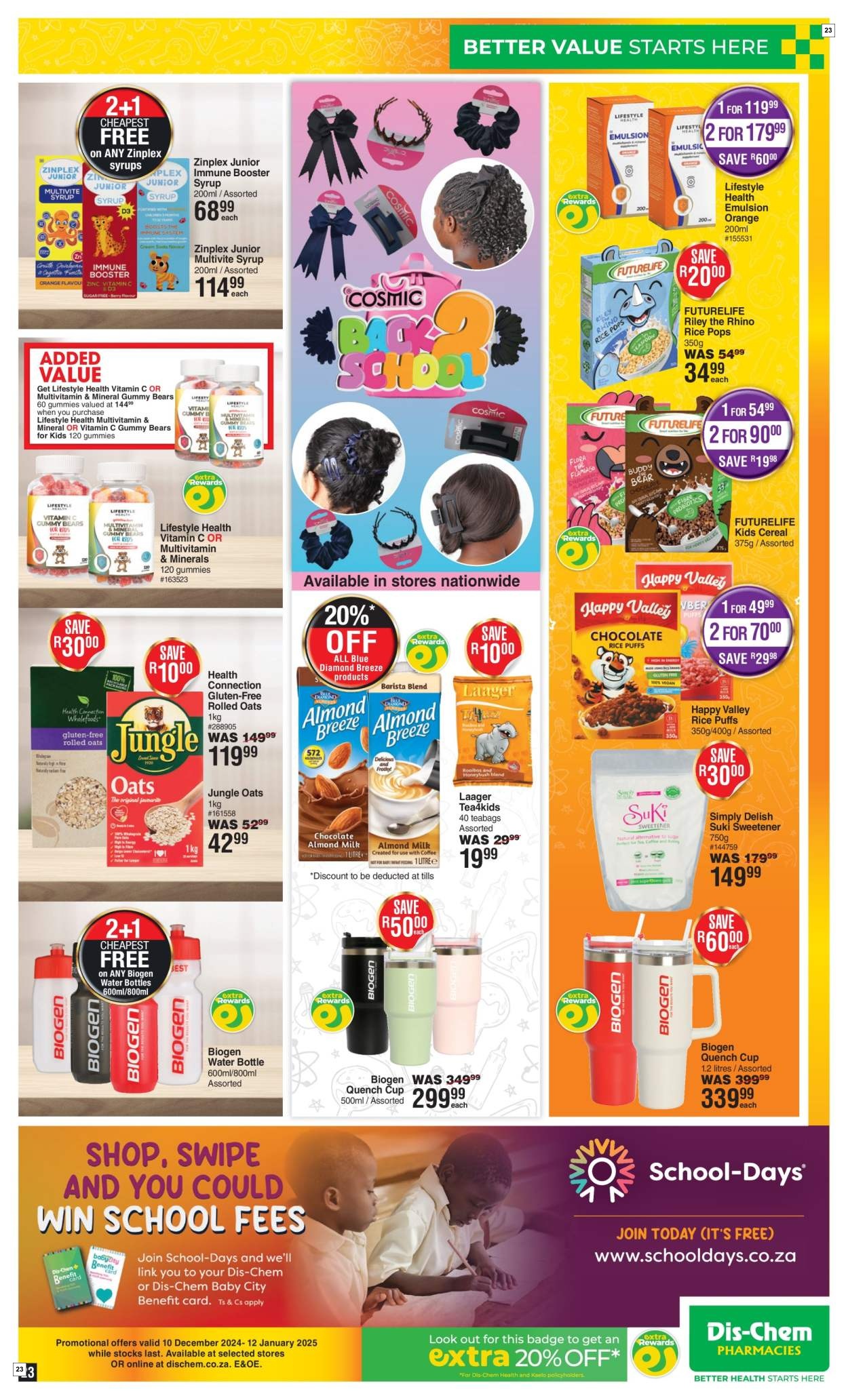 Dis-Chem Specials 10 Dec - 12 Jan - Page 23