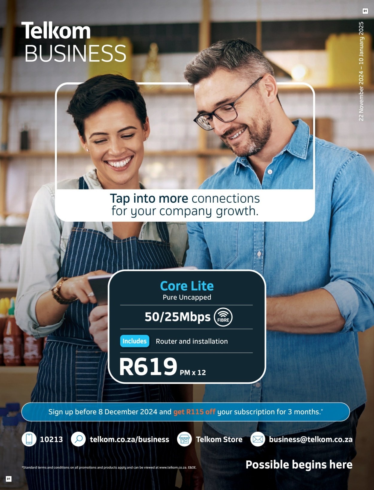 Telkom Specials 22 Nov - 10 Jan
