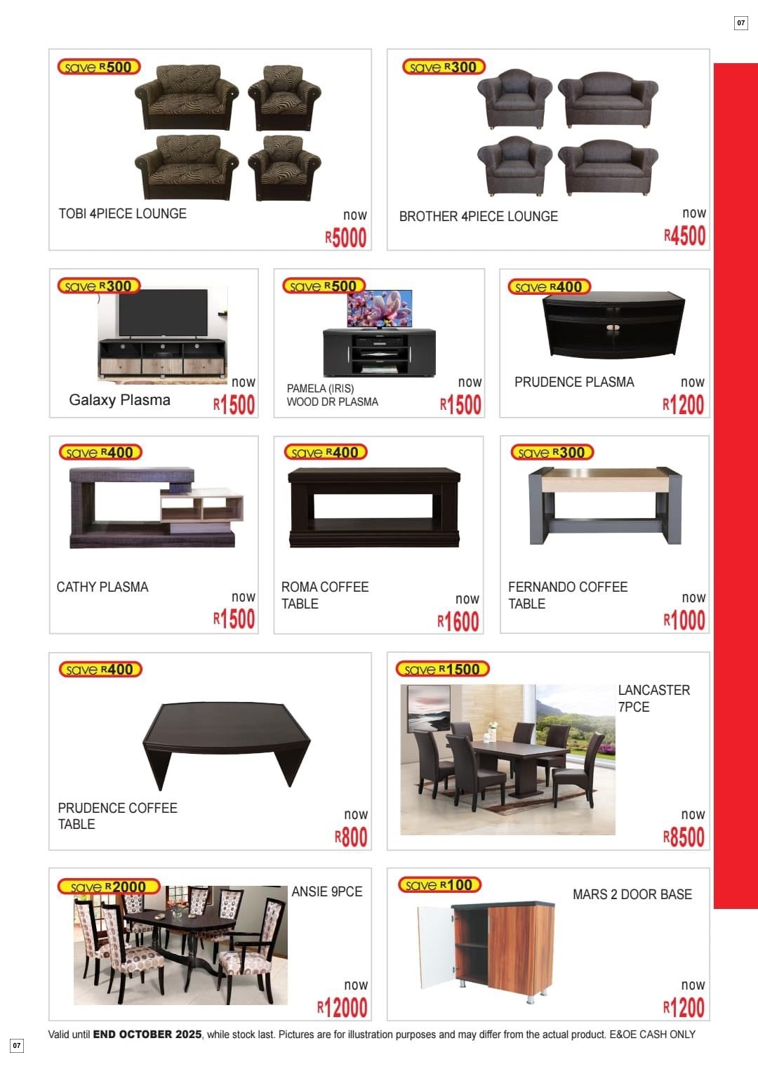 Furn 4 U Specials 01 Oct - 31 Oct - Page 7