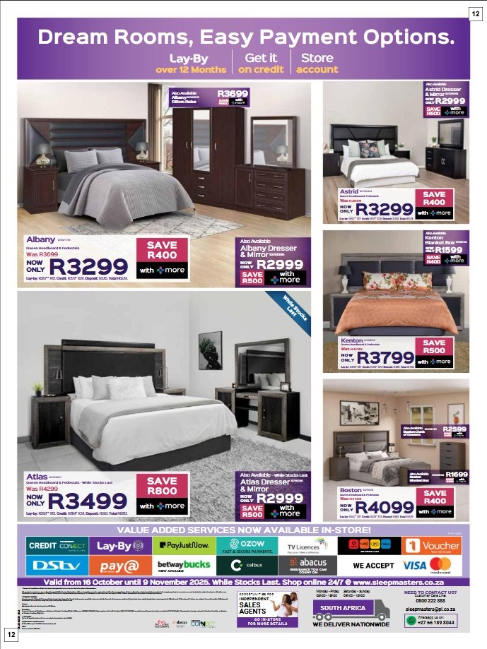 Sleepmasters Specials 16 Oct - 09 Nov - Page 12