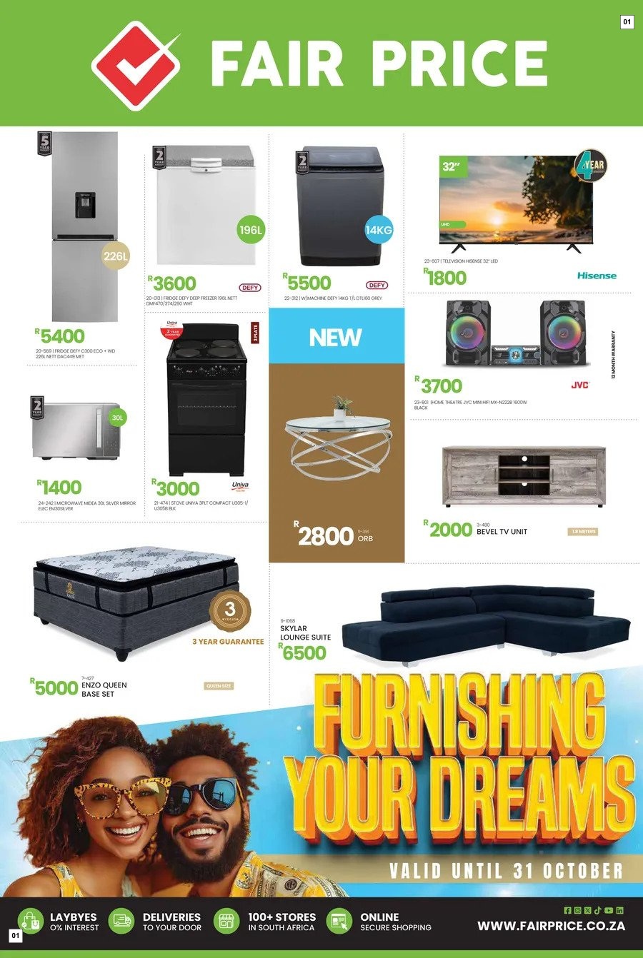 Fair Price Specials 01 Oct - 31 Oct