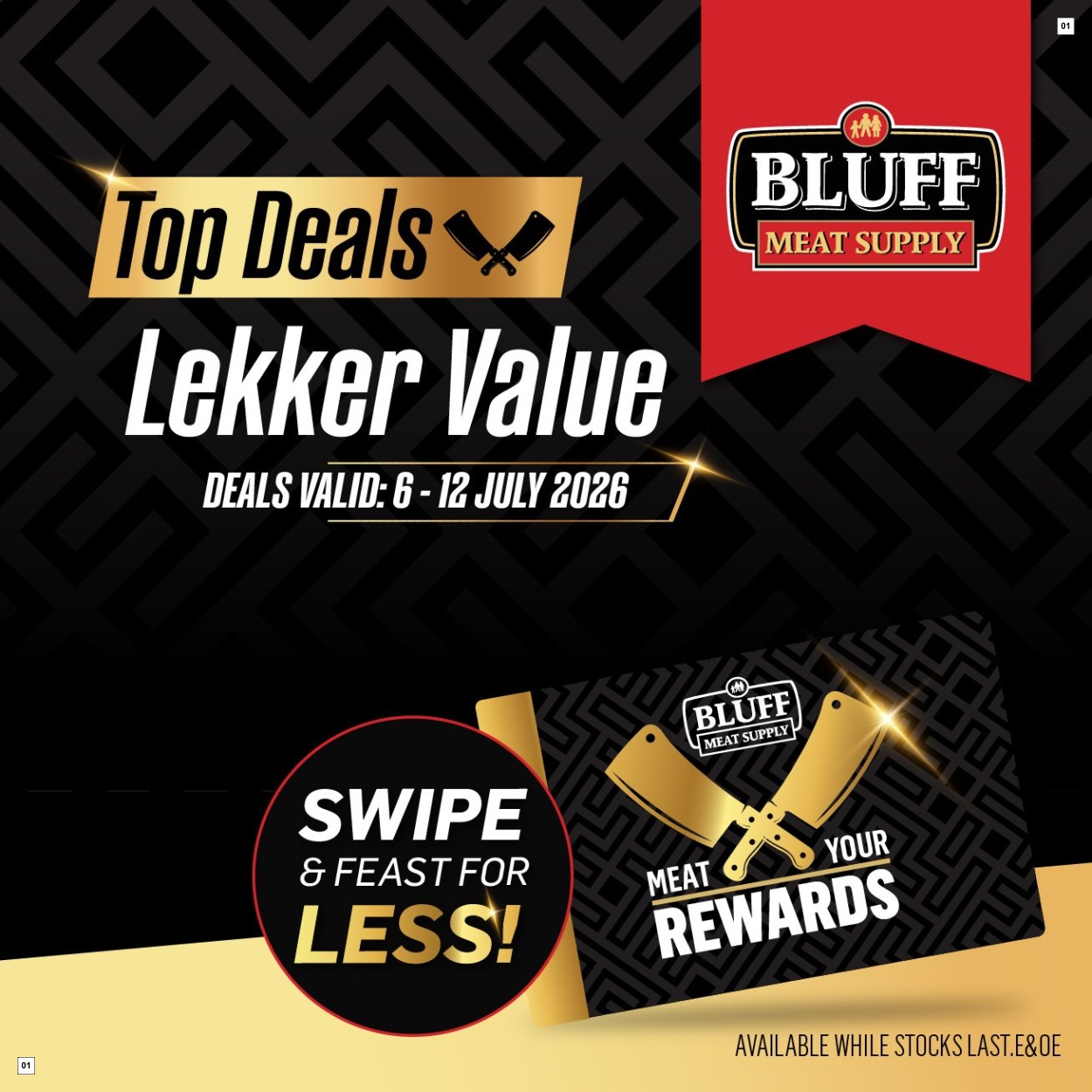 Bluff Meat Supply Specials 06 Jul - 12 Jul