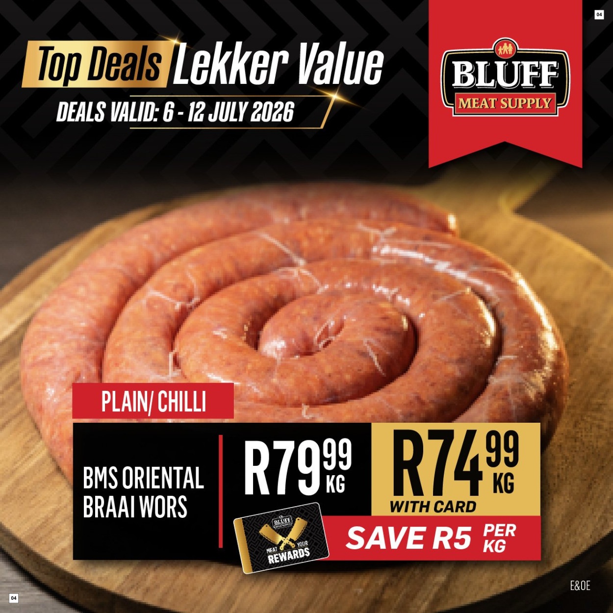 Bluff Meat Supply Specials 06 Jul - 12 Jul - Page 4