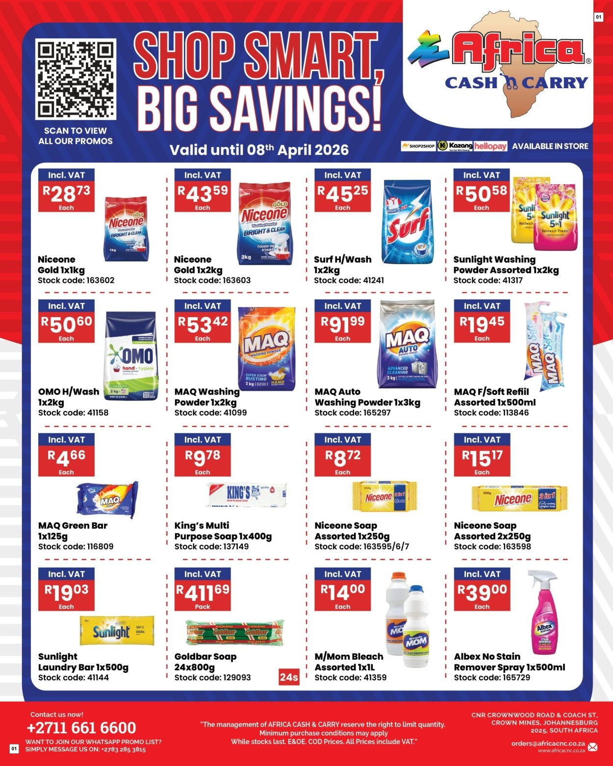 Africa Cash & Carry Catalogue - Wednesday Promo