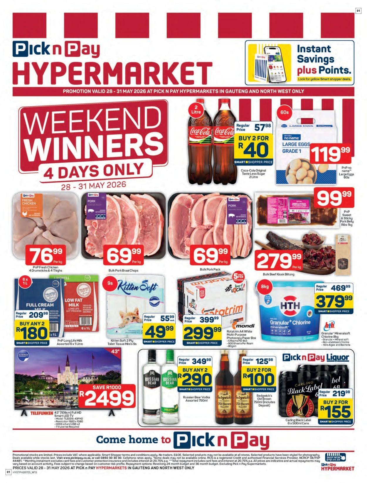 Pick N Pay Hypermarket Hypermarket Specials