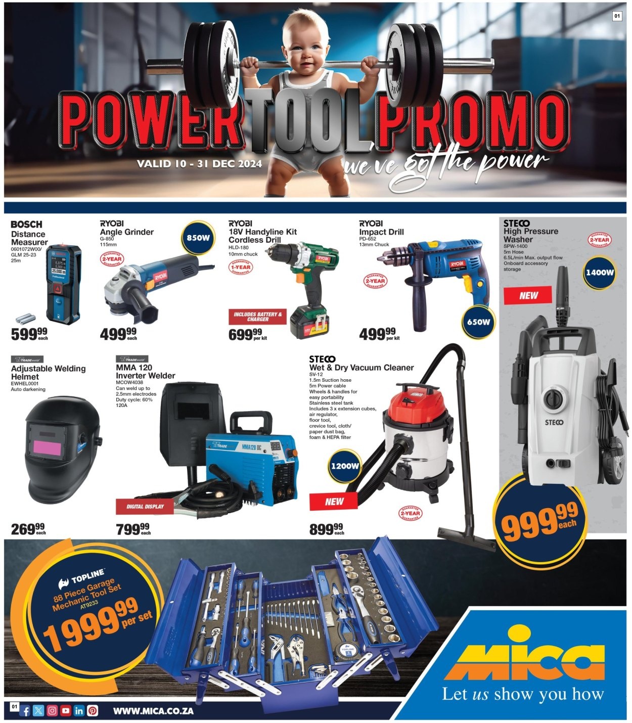 Mica Specials 10 Dec - 31 Dec