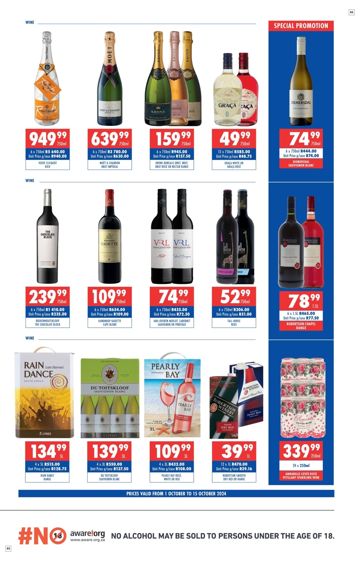 Ultra Liquors Specials 01 Oct - 15 Oct - Page 3