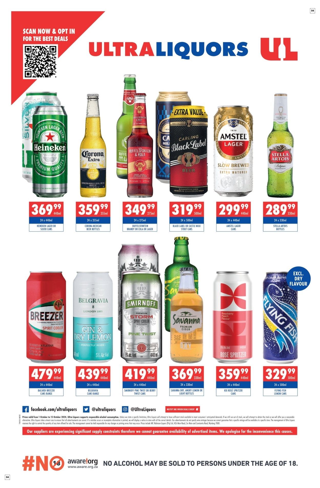 Ultra Liquors Specials 01 Oct - 15 Oct - Page 4