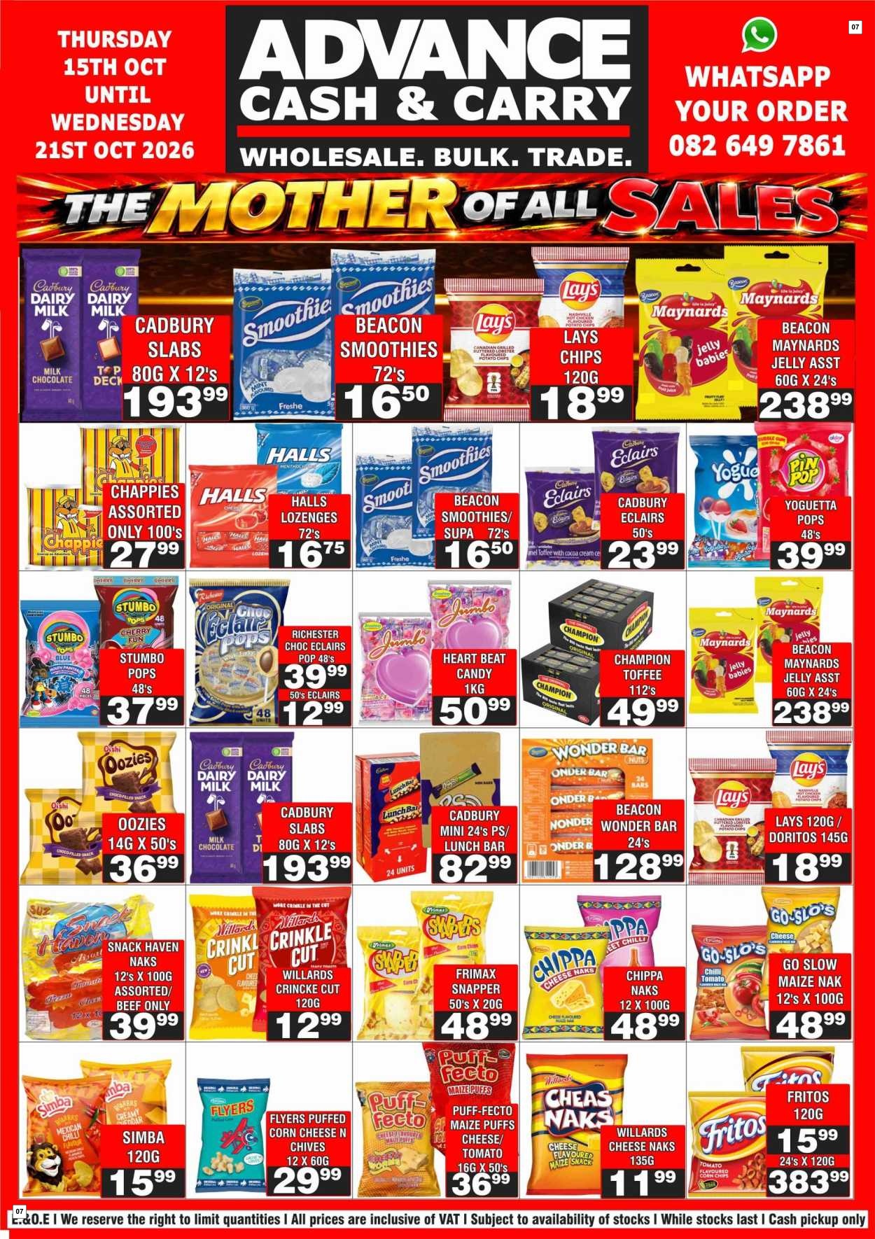 Advance Cash & Carry Catalogue - the Mother of All Sales - Page 7