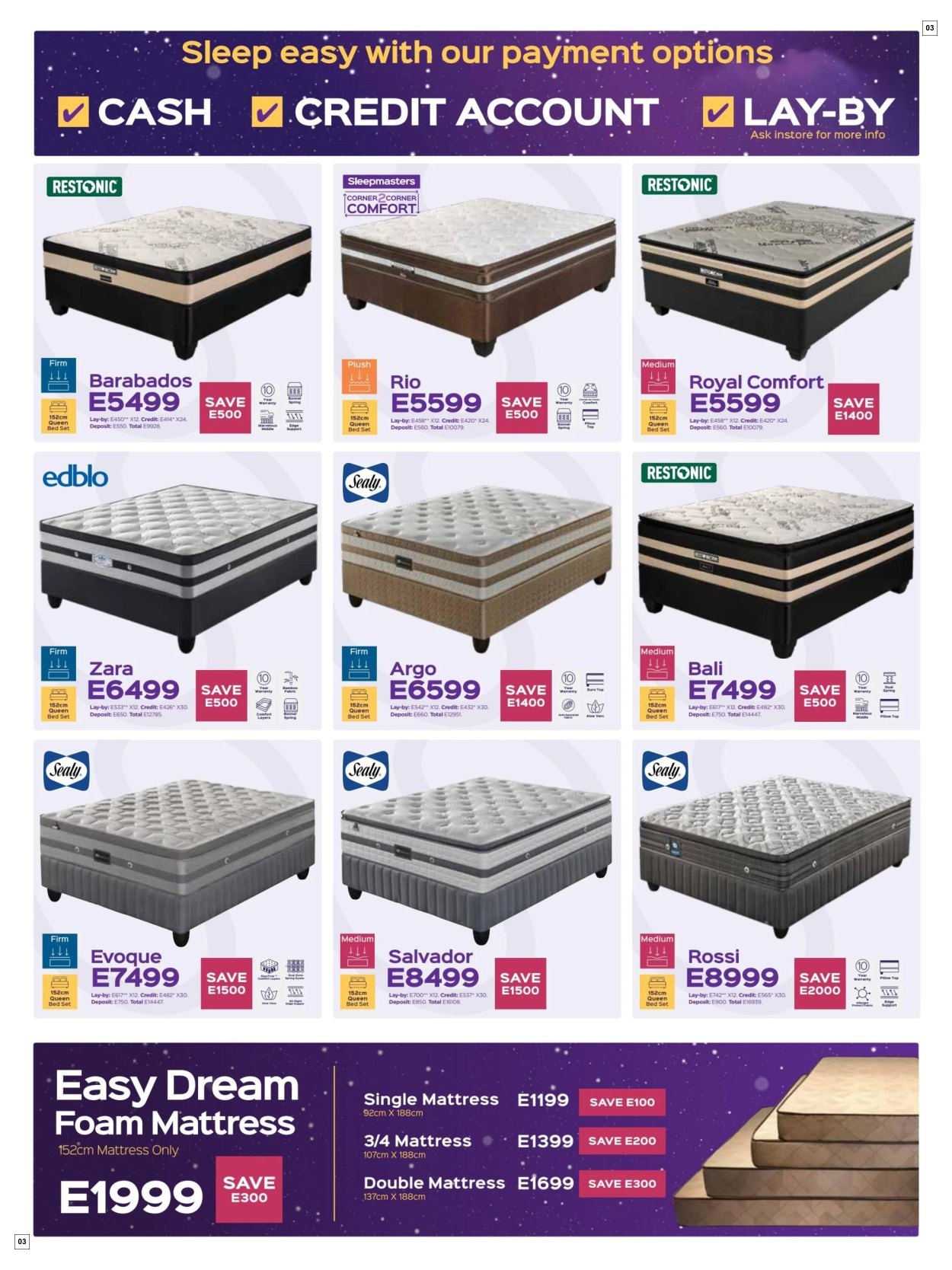 Sleepmasters Specials 21 Oct - 10 Nov - Page 3