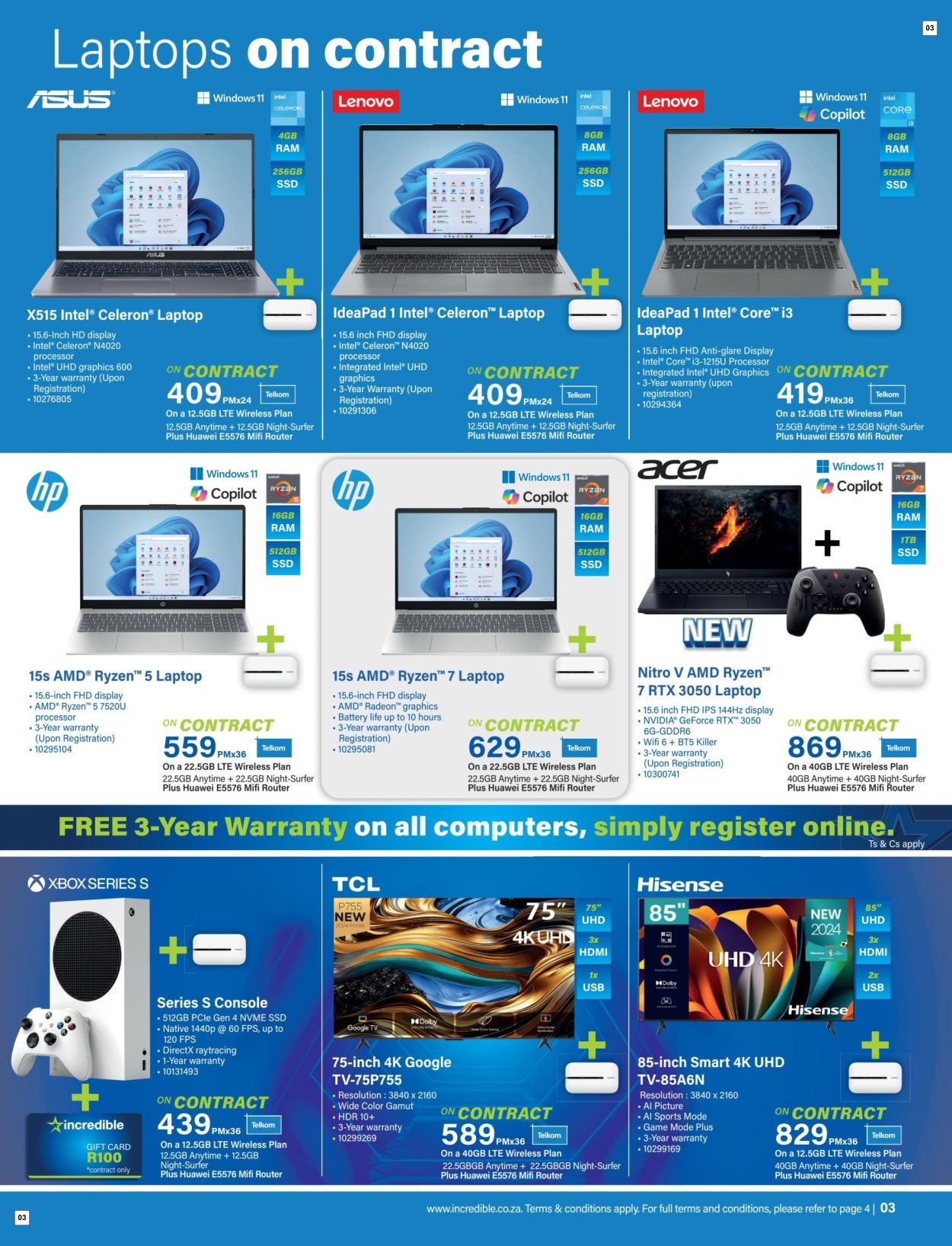 Incredible Connection Specials 01 Dec - 31 Jan - Page 3