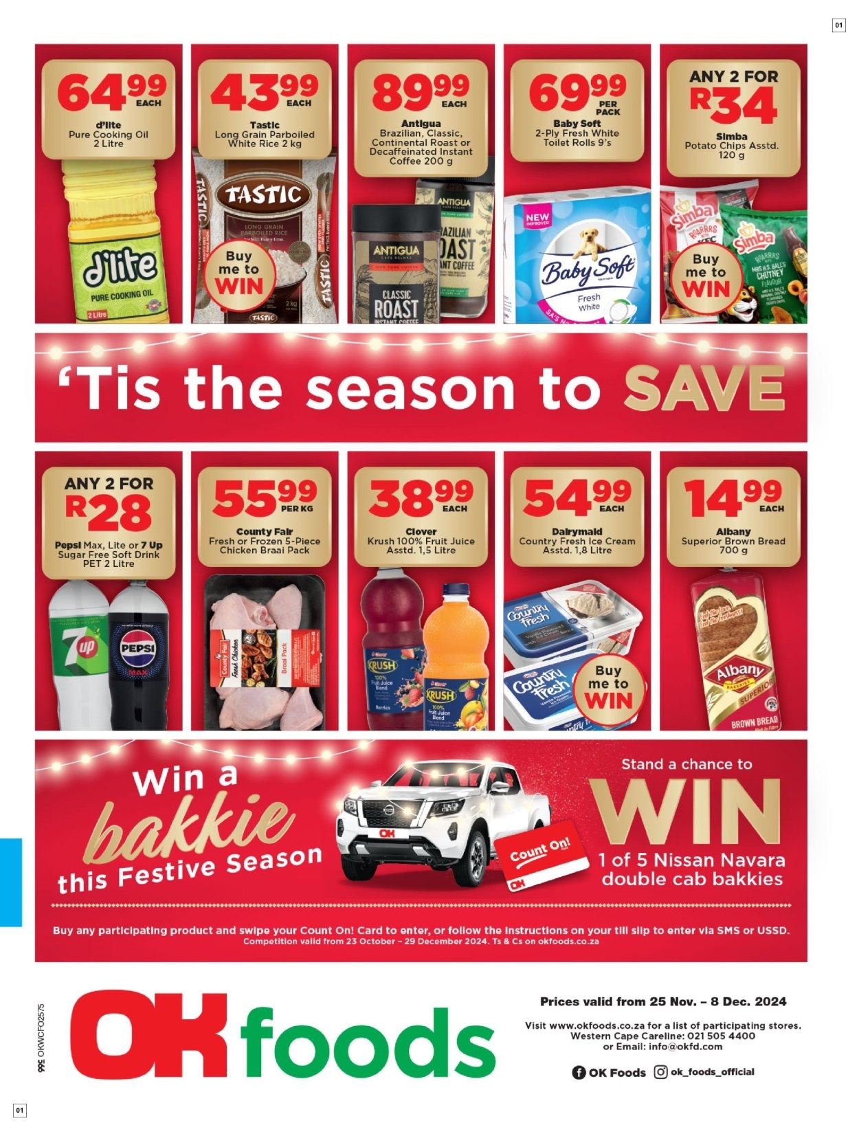 OK Foods Specials 25 Nov - 08 Dec