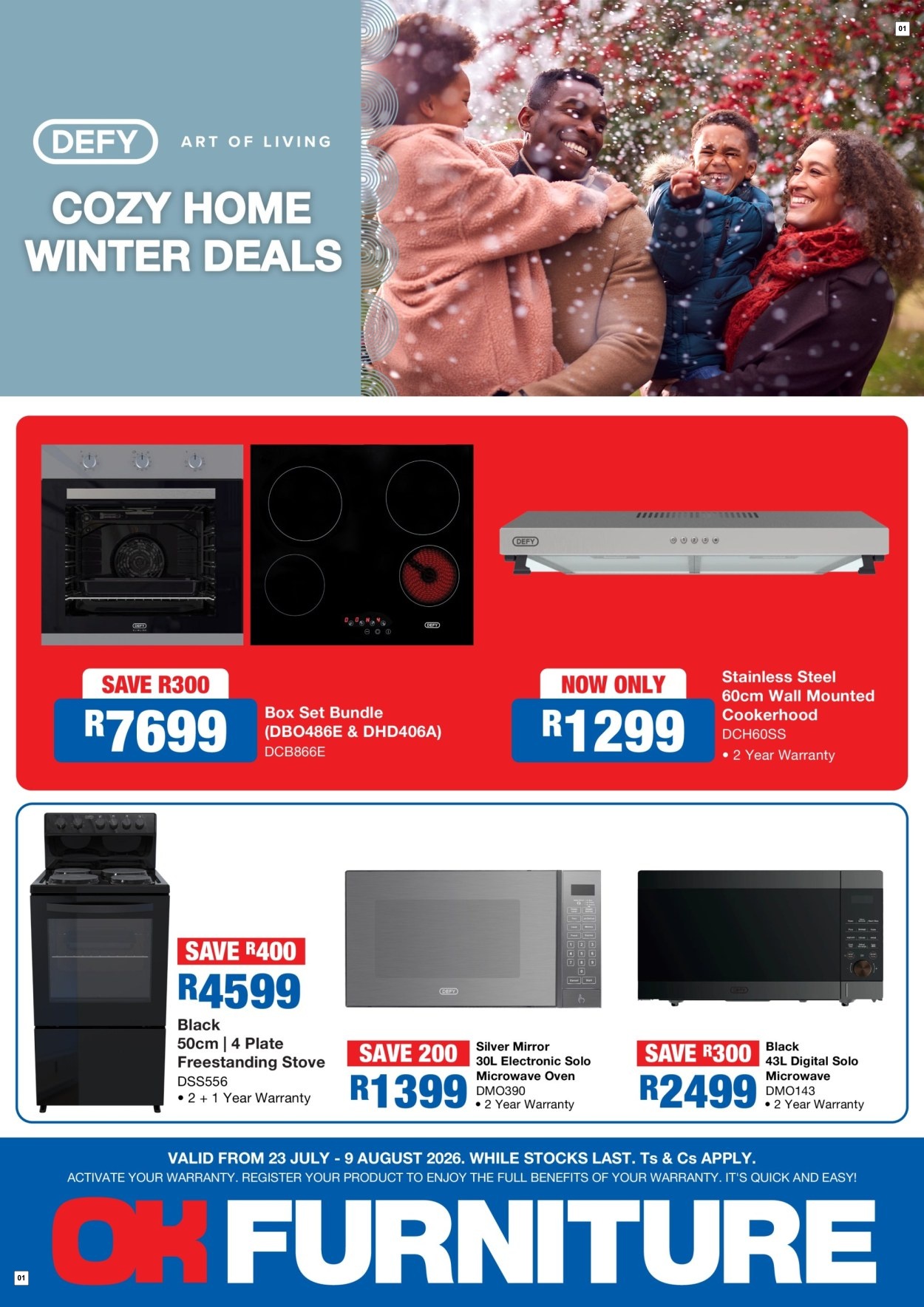 OK Furniture Specials 23 Jul - 09 Aug