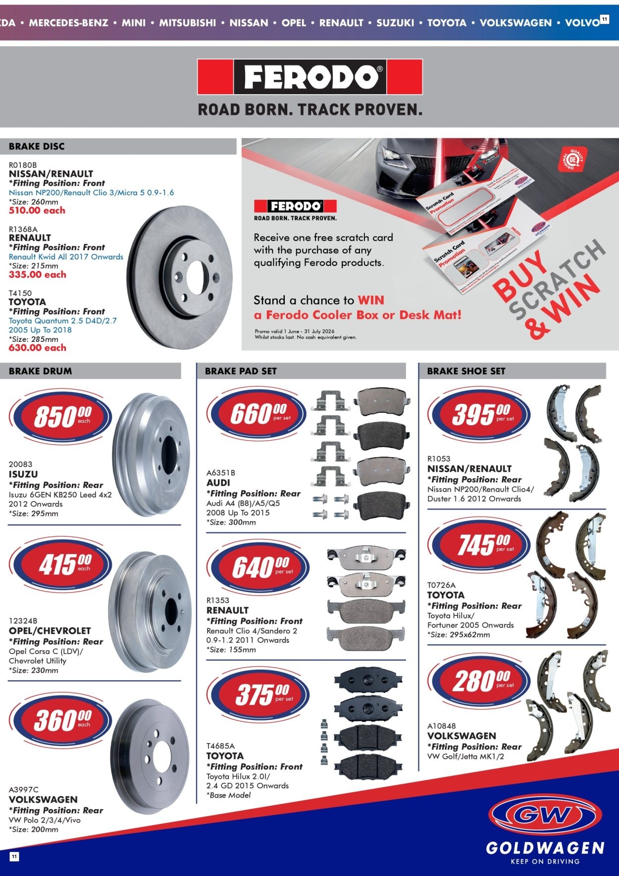 Goldwagen Specials 01 Jun - 31 Jul - Page 11
