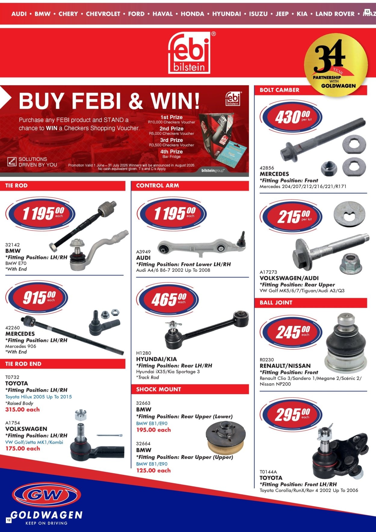 Goldwagen Specials 01 Jun - 31 Jul - Page 12