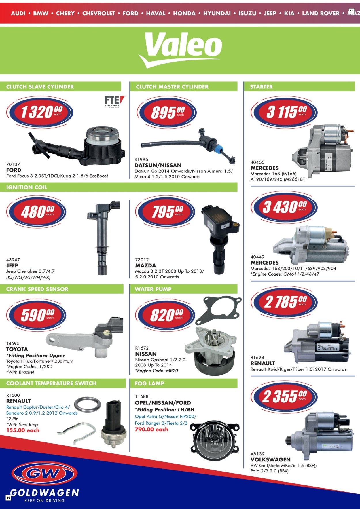 Goldwagen Specials 01 Jun - 31 Jul - Page 16