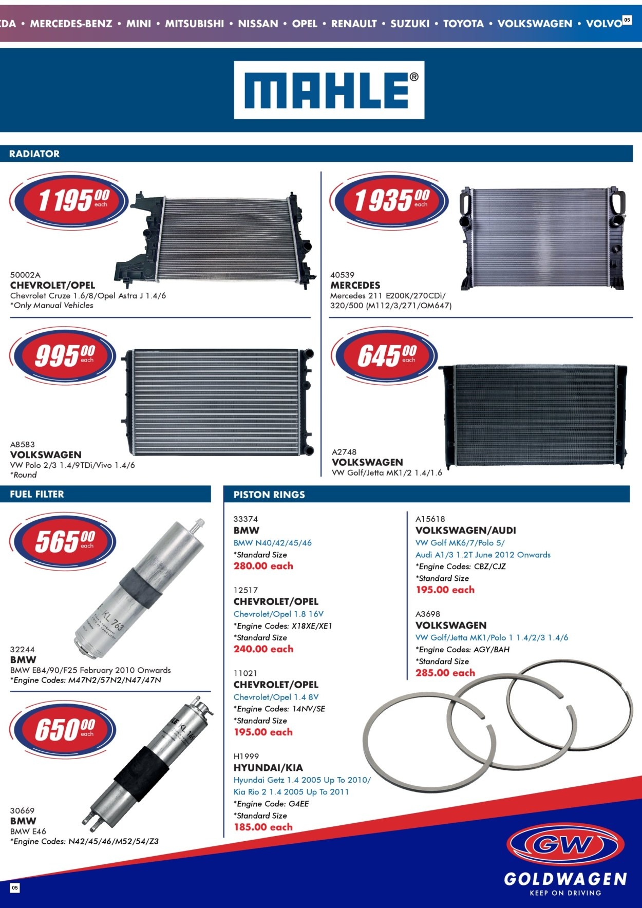 Goldwagen Specials 01 Jun - 31 Jul - Page 5