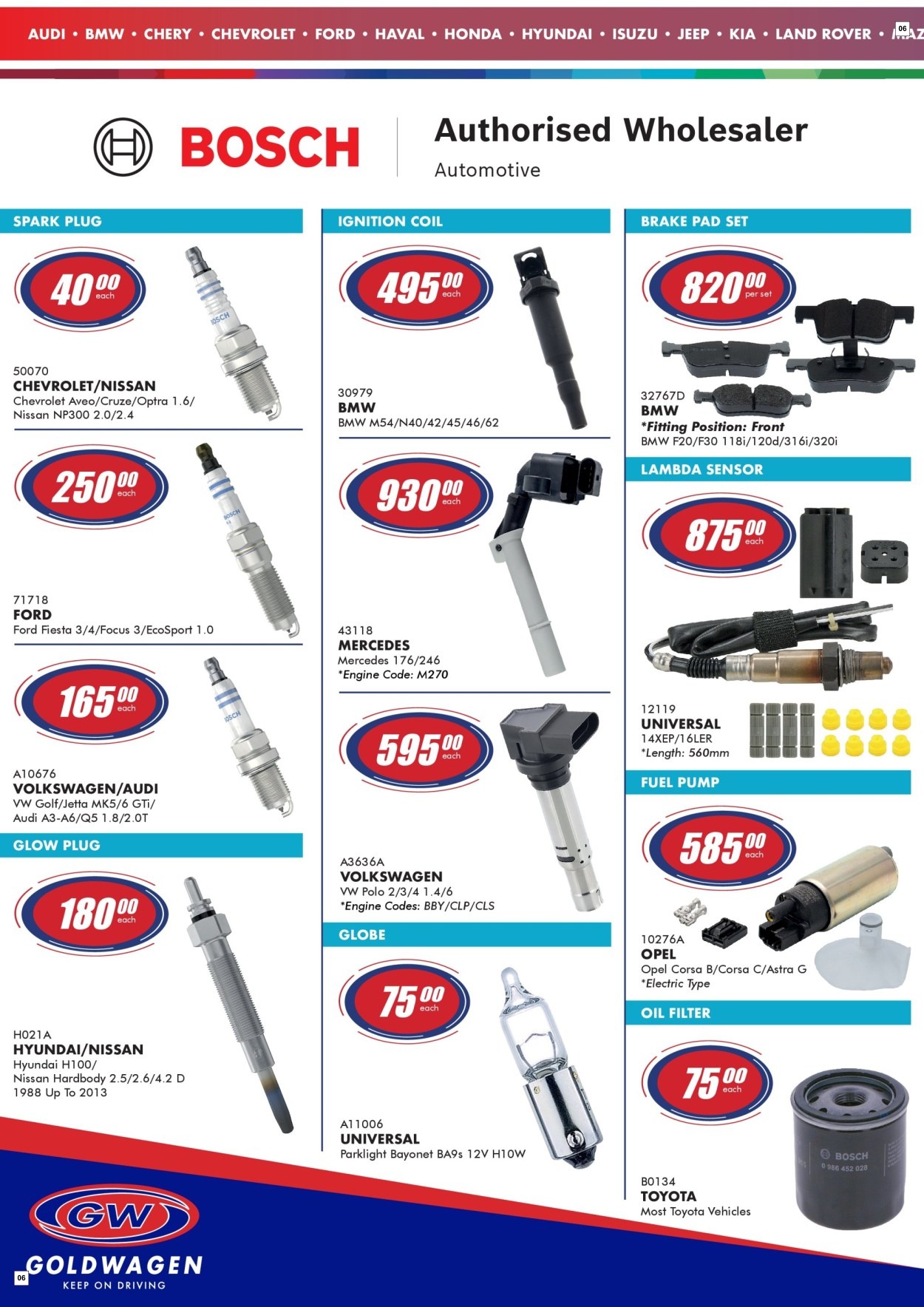 Goldwagen Specials 01 Jun - 31 Jul - Page 6
