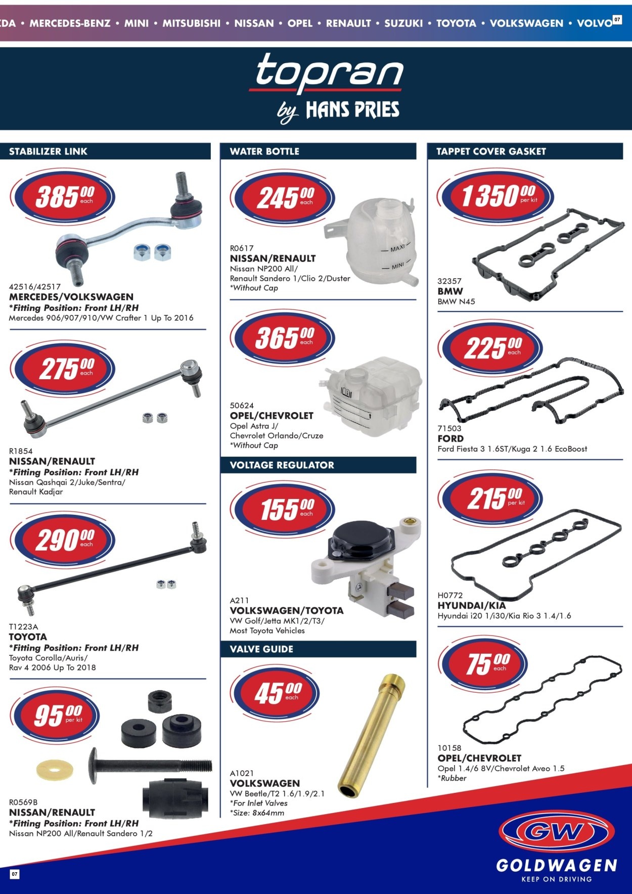 Goldwagen Specials 01 Jun - 31 Jul - Page 7