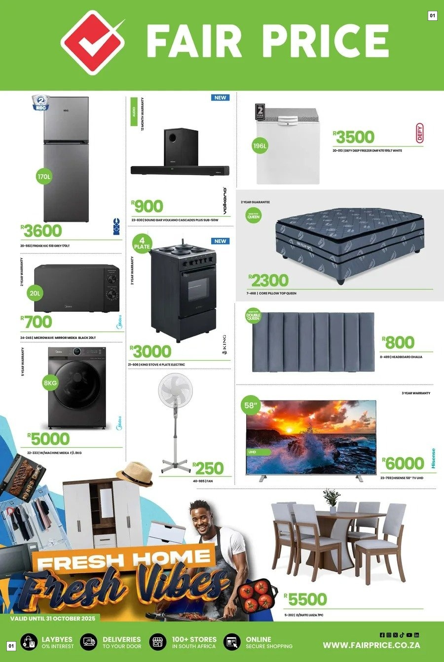 Fair Price Specials 01 Oct - 31 Oct