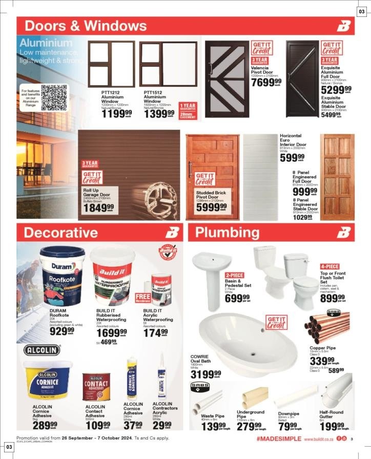 Build It Specials 26 Sept - 07 Oct - Page 3