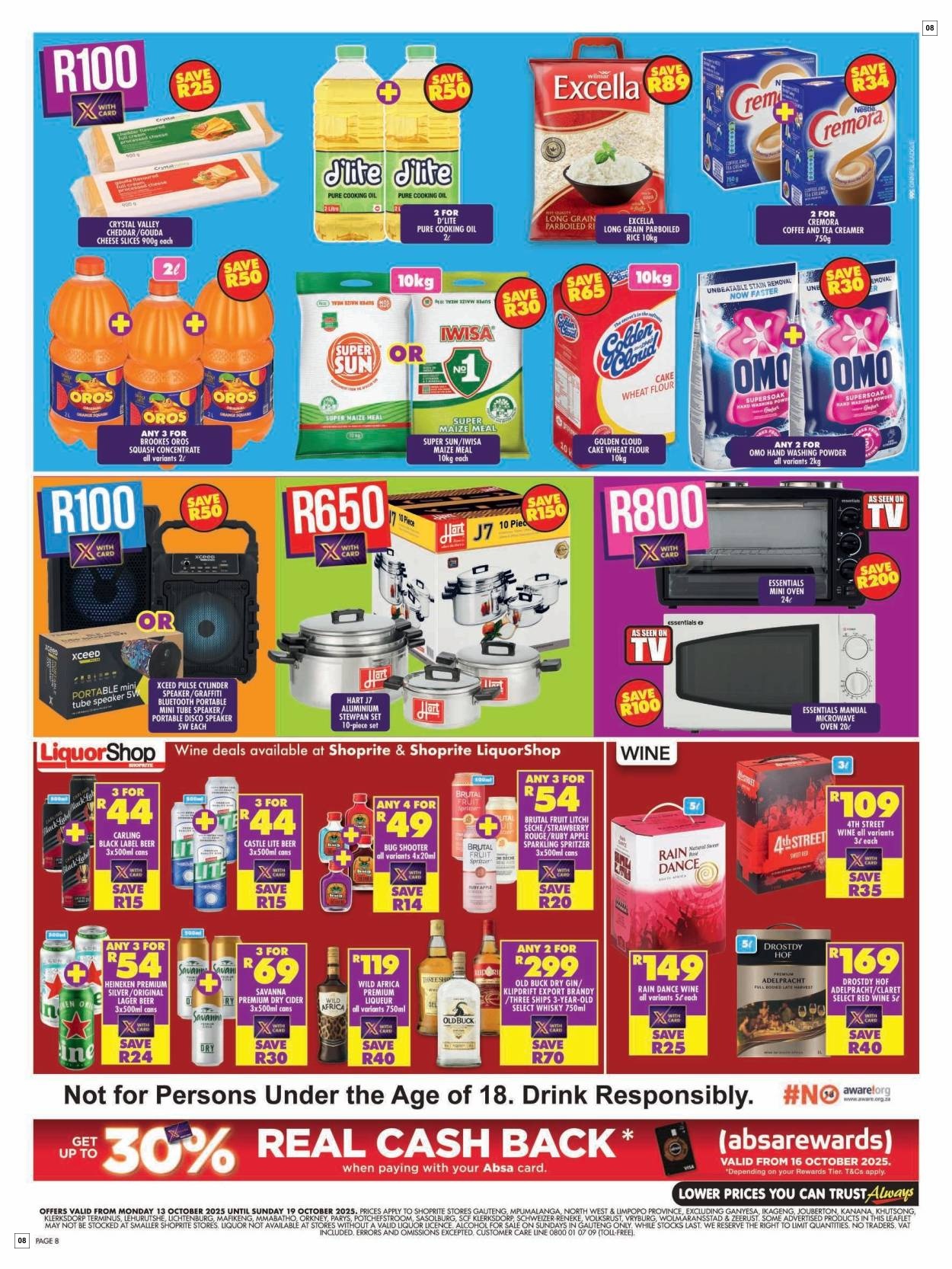 Shoprite Specials 13 Oct - 19 Oct - Page 8