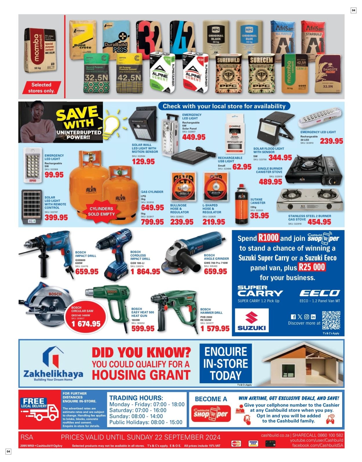 Cashbuild Specials 19 Aug - 22 Sept - Page 4