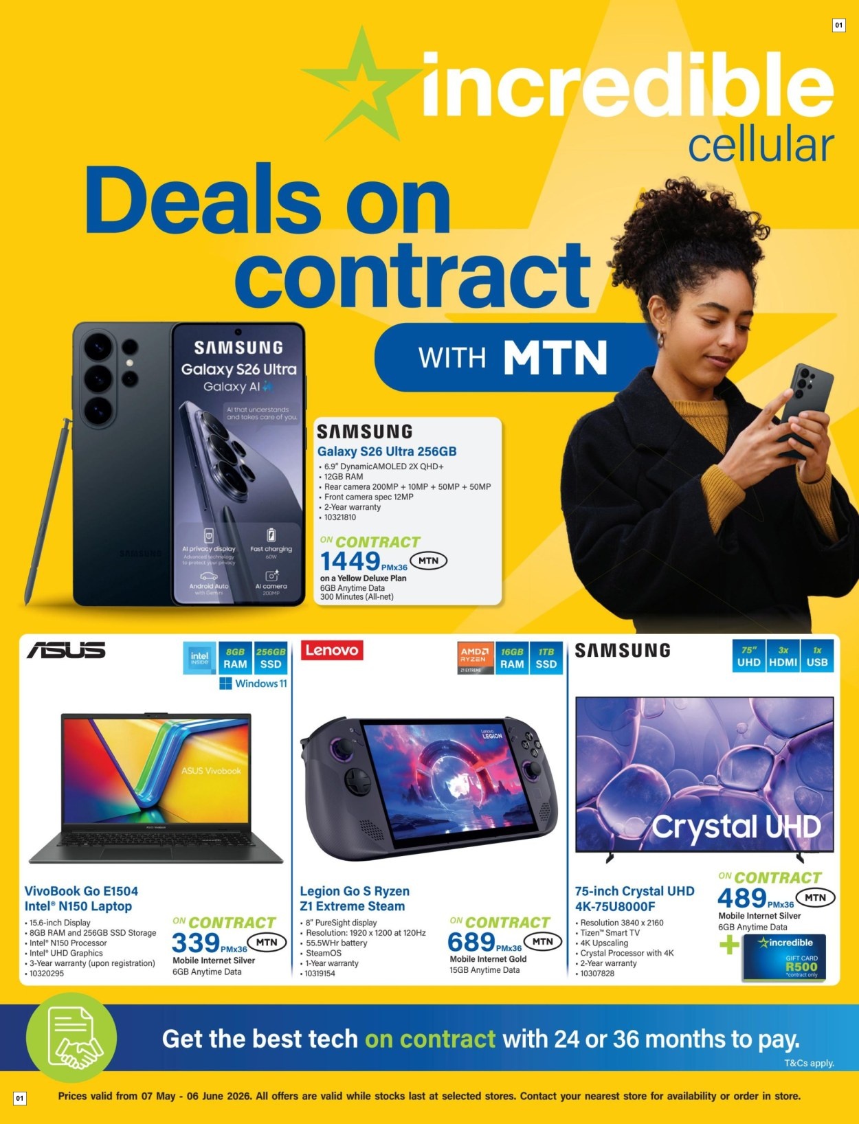 Incredible Connection Specials 07 May - 06 Jun