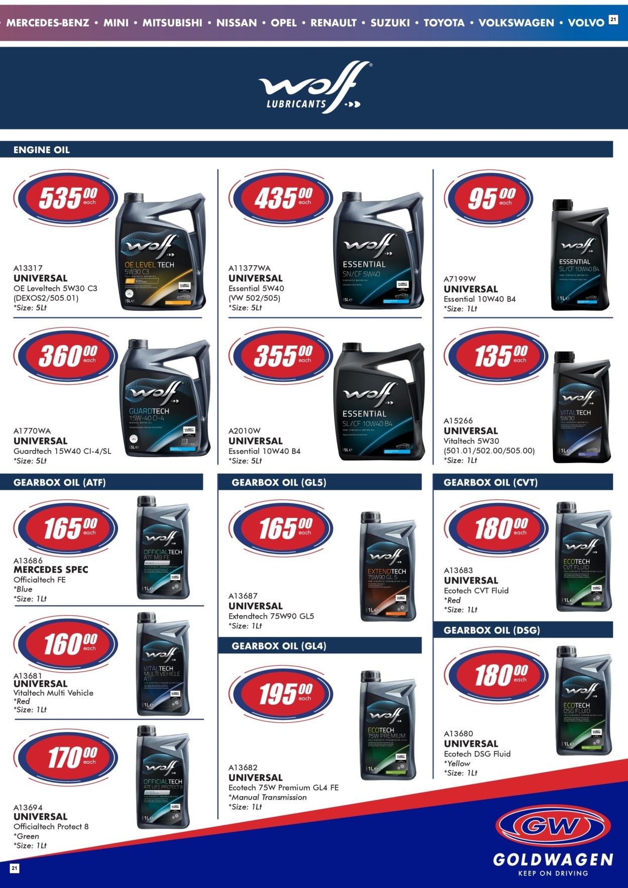 Goldwagen Specials 01 Feb - 31 Mar - Page 21